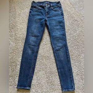 Old Navy Women’s Rockstar Super Skinny High Rise Jeans Size 2 Medium Wash